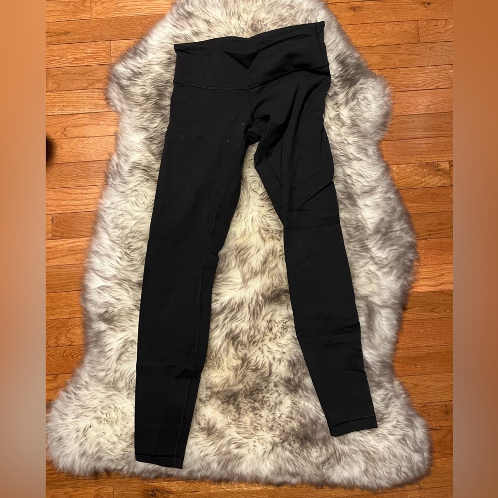 Lululemon Black Low-Waisted Leggings
